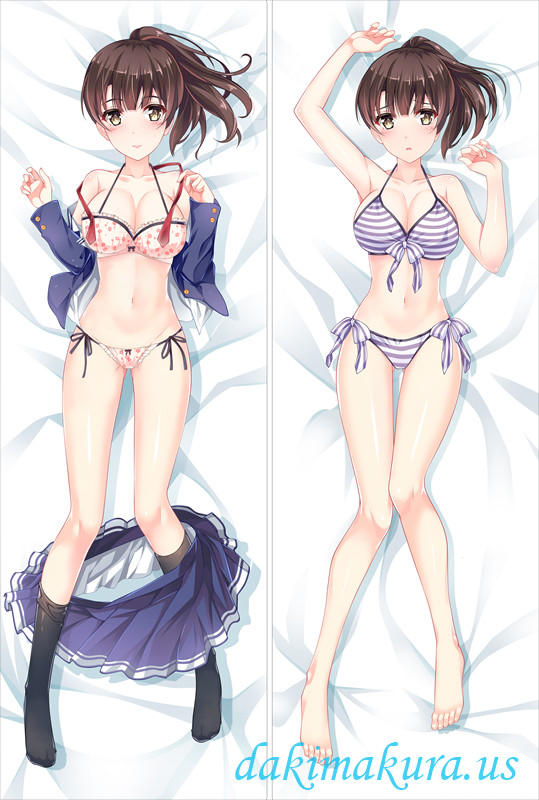 Original Saekano Dakimakura Megumi Katou Anime Girl Hugging Body Pillow Case